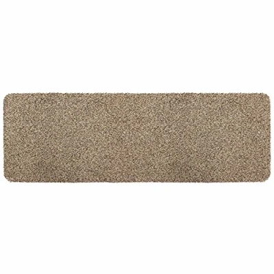 Afbeelding van JVL TANAMI voetmat, tweekleurig, 50 x 150 cm, beige