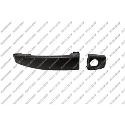 Afbeelding van PRASCO OP0568004 Deurgrepen Buiten, Links voor Met grondlaag OPEL: Vectra C Saloon, Caravan, CC