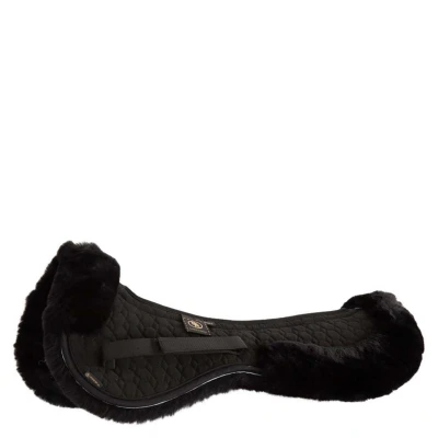 Afbeelding van BR Zadelonderlegger Air Mesh Sheepskin Zwart/Zwart Full