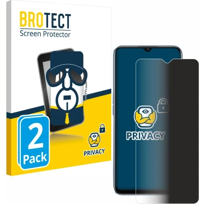 Afbeelding van BROTECT privacy screenprotector voor Oppo A16 / A17 Folie Beschermfolie Blauwlichtfilter (2 Stuks)