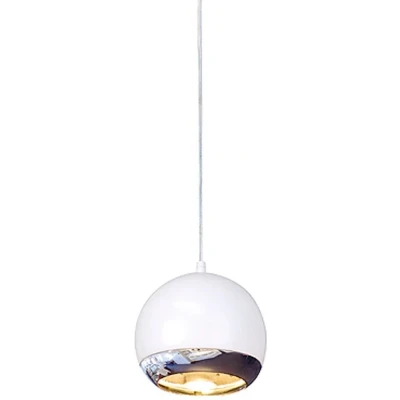 Afbeelding van LIGHT EYE, pendel, wit/chroom, GU10, max. 75W