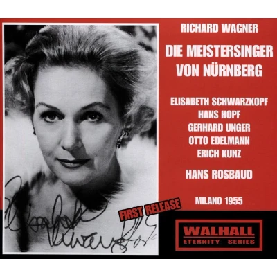 Afbeelding van Die Meistersinger Von Nurnberg, Milano 1955,
