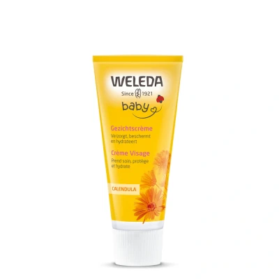 Image de Weleda Calendula Bebe Creme Visage Tube 50ml