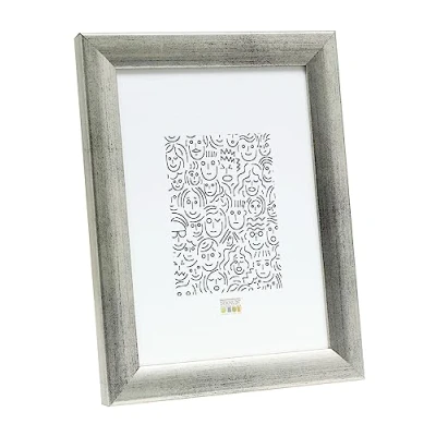 Afbeelding van Deknudt Frames fotolijst S54SD7 zilver hout 20x20 cm