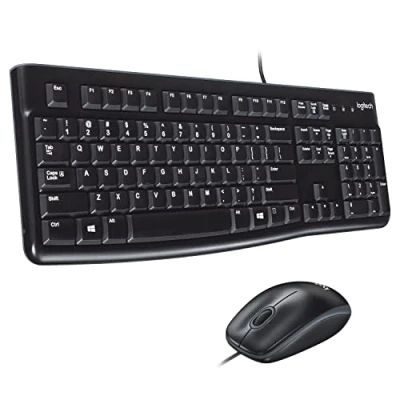 Image de Logitech Desktop MK120 ensemble clavier et souris États Unis International / Europe de l&#039;est