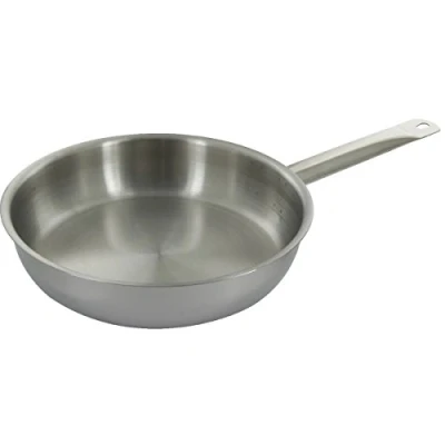 Afbeelding van Baumalu 340527 koekenpan diameter: 24 cm professionele lijn, zilver