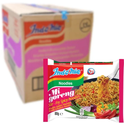 Afbeelding van INDOMIE Instant Noedels Mi Goreng Peda 70g x 40stuks Grootverpakking