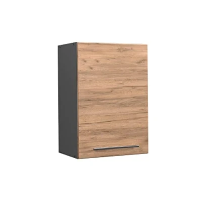 Afbeelding van Vicco Hangkast Fame Line, Krachtige eik goud/Antraciet, 50 cm
