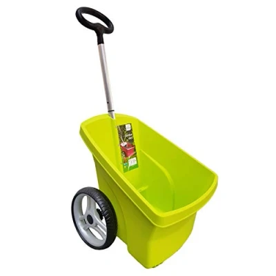 Afbeelding van Tuinkruiwagen, 67 liter, transportwagen, groen