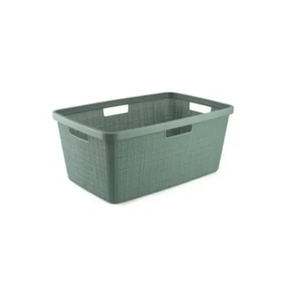 Afbeelding van Curver Jute wasmand 46L Velvet Pine