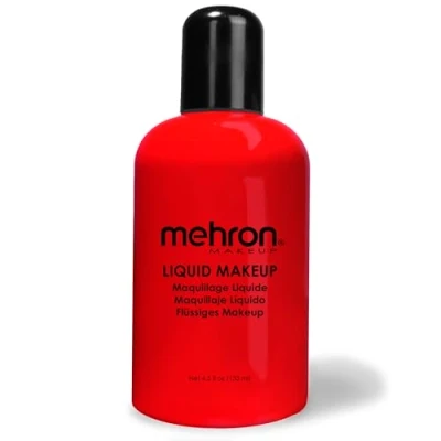 Afbeelding van Mehron Vloeibare Schmink op Waterbasis Rood 130 ml