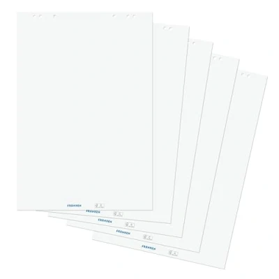 Image de FRANKEN papier pour flipchart, 20 feuilles, uni, 680 x 980mm