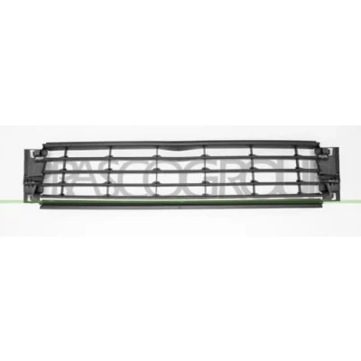 Afbeelding van PRASCO VG0242140 Bumper Grill Voor Korrelig, Verchroomd VOLKSWAGEN: Polo V Hatchback