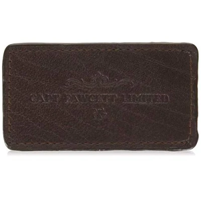 Afbeelding van Captain Fawcett &#039;s Leather Case for Folding Pocket Mouor Comb by