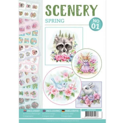 Afbeelding van Nr. 1 Spring Scenery 3D Push Out Book