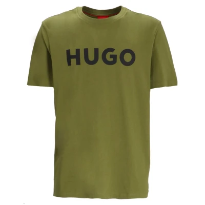 Afbeelding van HUGO Dulivio Tshirt print, Heren, Maat: Medium, Open green