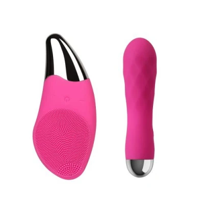 Afbeelding van Bullet Vibrator met Gezichtsstimulator Heyplus (OP=OP)