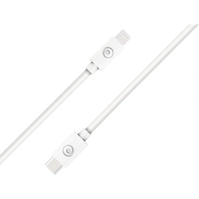 Afbeelding van Bigben Connected, USB C/Lightning kabel 1,2m 3A, Wit