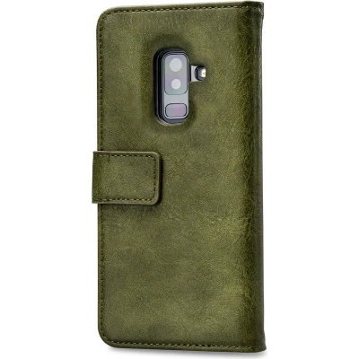 Afbeelding van Mobilize Elite Gelly Wallet Book Case Samsung Galaxy A6+ 2018 Green