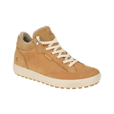 Afbeelding van Ecco Veterboot Soft 7 Tred W 450493 01291 Cashmere Lichtbruin