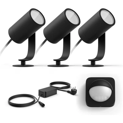 Afbeelding van Philips Hue Lily Prikspot Starterspakket Incl. Beweginssensor