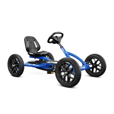 Afbeelding van BERG Buddy Blue Skelter Verstelbaar zadel 3 tot 8 jaar Limited Edition Blauw