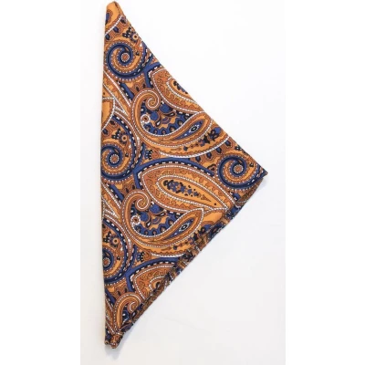 Afbeelding van J.Harvest &amp; Frost ZAKDOEK PAISLEY 2920300 orange
