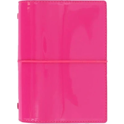 Afbeelding van Filofax POCKET DOMINO PATENT HOT PINK