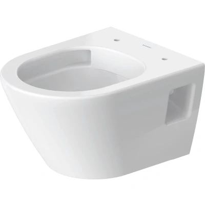 Afbeelding van Duravit D Neo wandtoilet zonder zitting 37x48x40cm Wit Hoogglans