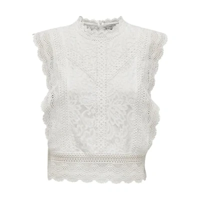 Image de ONLY Haut Onlkaro pour femme, Cloud Dancer, S