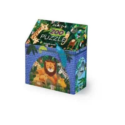 Afbeelding van Crocodile creek puzzel dierentuin 24st