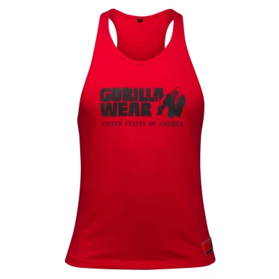 Afbeelding van Gorilla Wear Classic Top, Heren, Maat: XXL, Red