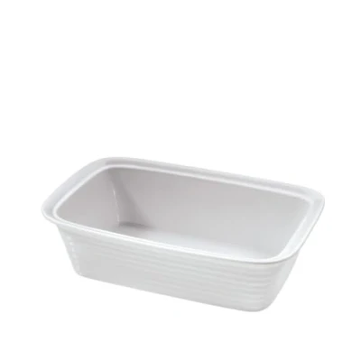Afbeelding van Porseleinen ovenschaal / lasagneschaal &quot;Burgund&quot; 33cm x 25cm Küchenprofi