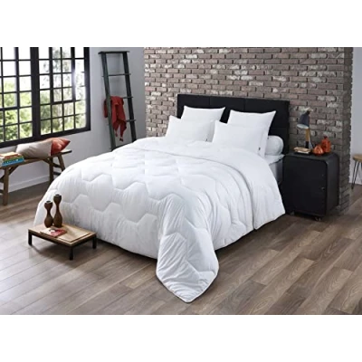 Image de Couette 140x200 chaude en coton traitement anti acariens à  base d&#039;actifs naturels proneem