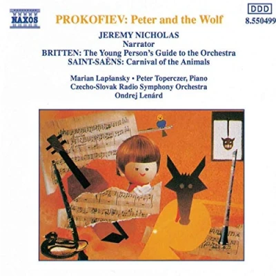 Afbeelding van Czecho Slovak Rso Peter &amp; Wolf/Young Person&#039;s Guide (CD)