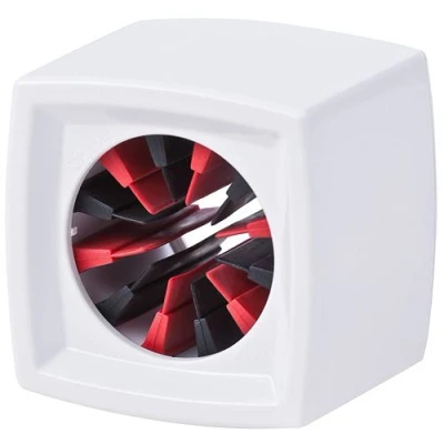 Image de Rycote 107307 Support publicitaire carré pour Micro blanc