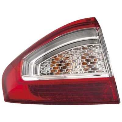 Afbeelding van ABAKUS 431 1999R UE Achterlicht rechts Buitenste deel LED Rood Zonder stekkerdoos, lamphouder, gloeilamp FORD: MONDEO 4