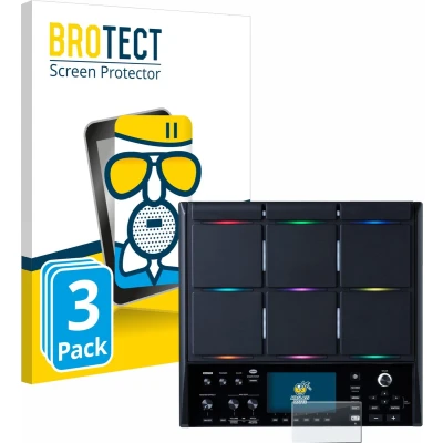 Afbeelding van BROTECT Screenprotector voor Roland SPD SX PRO Folie Beschermfolie Beschermglas matte (3 Stuks)