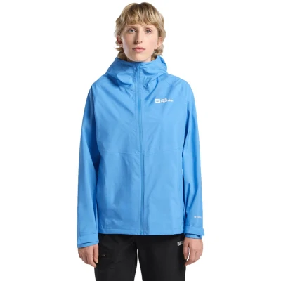 Afbeelding van Jack Wolfskin Prelight Outdoorjas, Dames, Maat: Medium, Mid blue