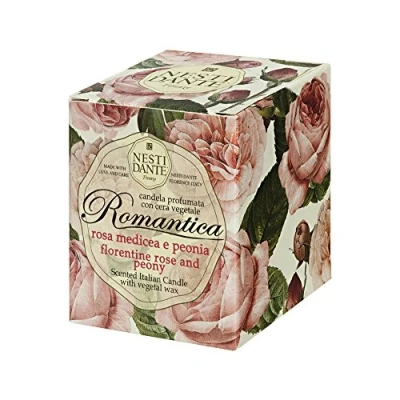 Afbeelding van Nesti Dante Geurkaars Romantica Florentijnse rozen &amp; Pioenroos
