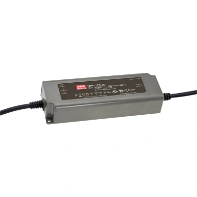 Afbeelding van Mean Well NPF 120 24 LED driver, transformator Constante spanning, stroomsterkte W 5 A 14.4 V/DC Niet dimbaar, PFC schakeling,