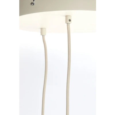 Afbeelding van Light &amp; Living Hanglamp BISHO Ø30x14cm Bruin