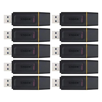 Afbeelding van Kingston DataTraveler Exodia Flash Drive 128 GB DTX128 (10 stuks)