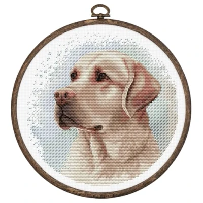 Afbeelding van Luca S The Labrador borduren (pakket) BC211