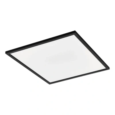 Afbeelding van EGLO connect.z Salobrena Z Smart Plafondlamp 59,5 cm Zwart/Wit Instelbaar wit licht Dimbaar Zigbee
