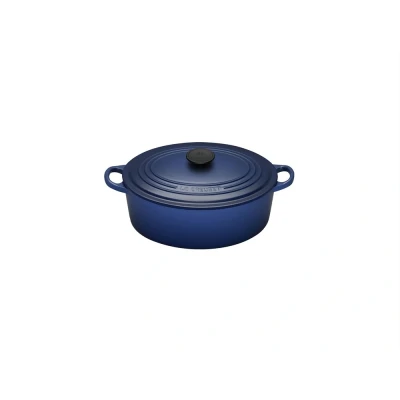 Afbeelding van Le Creuset Ovale Braad /stoofpan 29 Cm Cobalt Cocotte