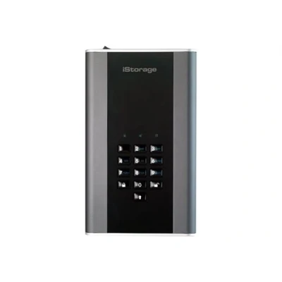 Image de iStorage diskAshur DT² Disque dur chiffré 1 To externe (de bureau) USB 3.1 FIPS 140 2 Level 3, 197, 256 bit AES XTS graphite Conformité TAA