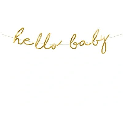 Afbeelding van Partydeco Slinger Hello Baby
