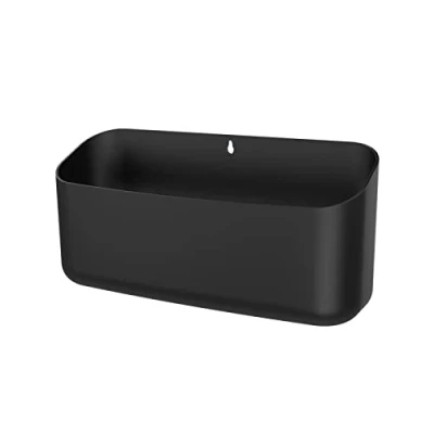 Afbeelding van MoKo Magnetische pennenhouder, kunststof potloodhouder voor whiteboard, organizer schoolbenodigdheden, opbergdoos kantoor, school, koelkast, zwart
