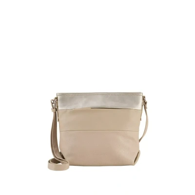 Afbeelding van TOM TAILOR Schoudertas Nicolina Cross Bag Mixed Taupe